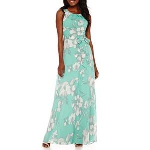 R&K Teal Maxi Dress